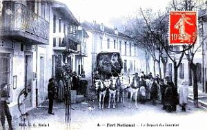 Fort National - Depart du courrier